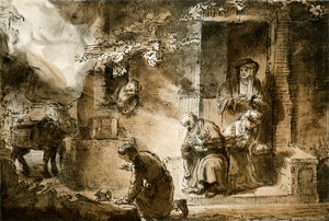 Onbekend beeld door Rembrandt van Rijn